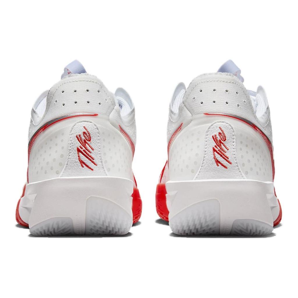 Nike Air Zoom GT Cut 3 White Picante Red Unisex Sneakers Summit-White Black Football-Grey DV2913-101