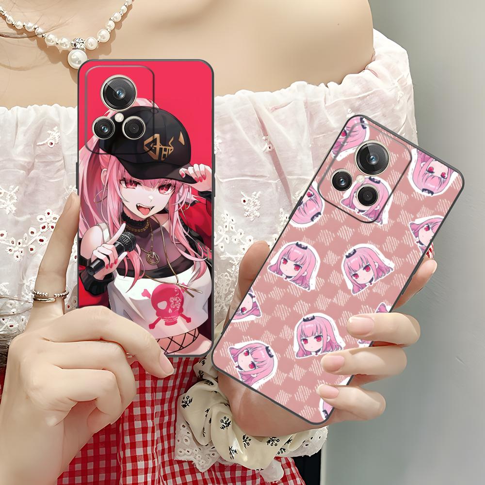 Матовый TPU чехол для мобильного телефона Holo Mori Calliope для Realme GT 8 Neo Pro C75 73 71 C67 65 C55 53 C35 31 C20 15 Цветная обложка
