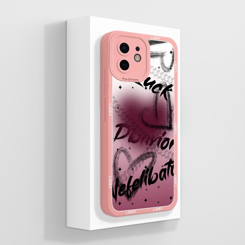 Для iPhone 12 11 XR 6 7 8 Plus Mini Pro Max Чехлы для телефонов Милые плюшевые узоры с кроликами Жидкий силикон Пылезащитная защита Мягкая задняя крышка Для чехла iPhone