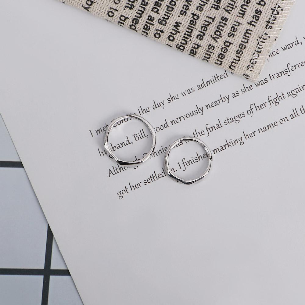 Party Opening Adjustable 1 Pair Engagement Ring Sun Moon Ring Couple Jewelry Finger Rings Set