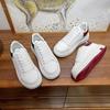 2025 осень и лето новые маленькие белые туфли женские новые туфли на толстой подошве, маффины, доска, универсальные, повседневные, спортивные, спортивные повседневные туфли