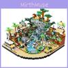 Desert Scene Zoo Assembly Building Block Model Ornament For Children Gift