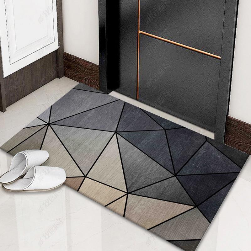 Absorbent Bathroom & Kitchen Mats - Easy-Care, Trendy Entrance Floor Mats