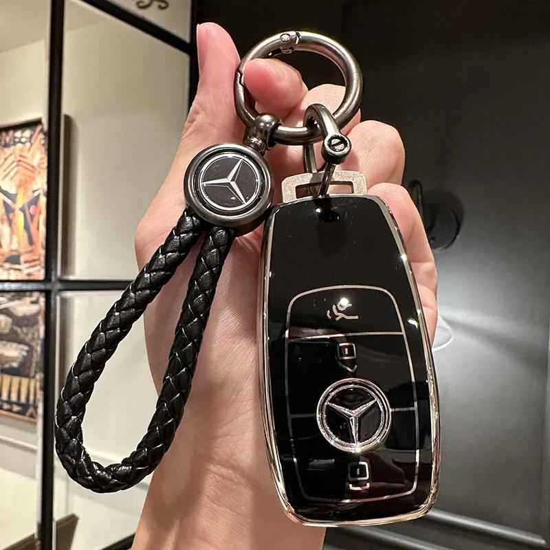 ULA5 Чехол-брелок для ключа автомобиля Для Mercedes Benz A C E S G-класса GLC CLE CLA GLB GLS W177 W205 W213 W222 X167 Брелок AMG