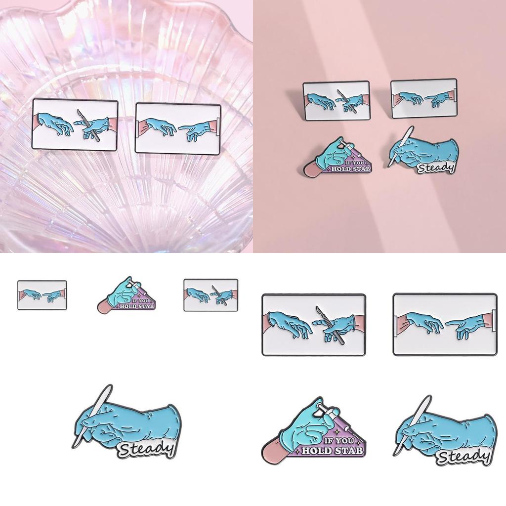 Vibrant Cartoon Themed Brooch With Adjustable Design Perfect For Daily Wear