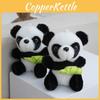 Shoots Panda Bamboo Animal Stuffed Plush Key Chain Toy Children Birthday Gifts