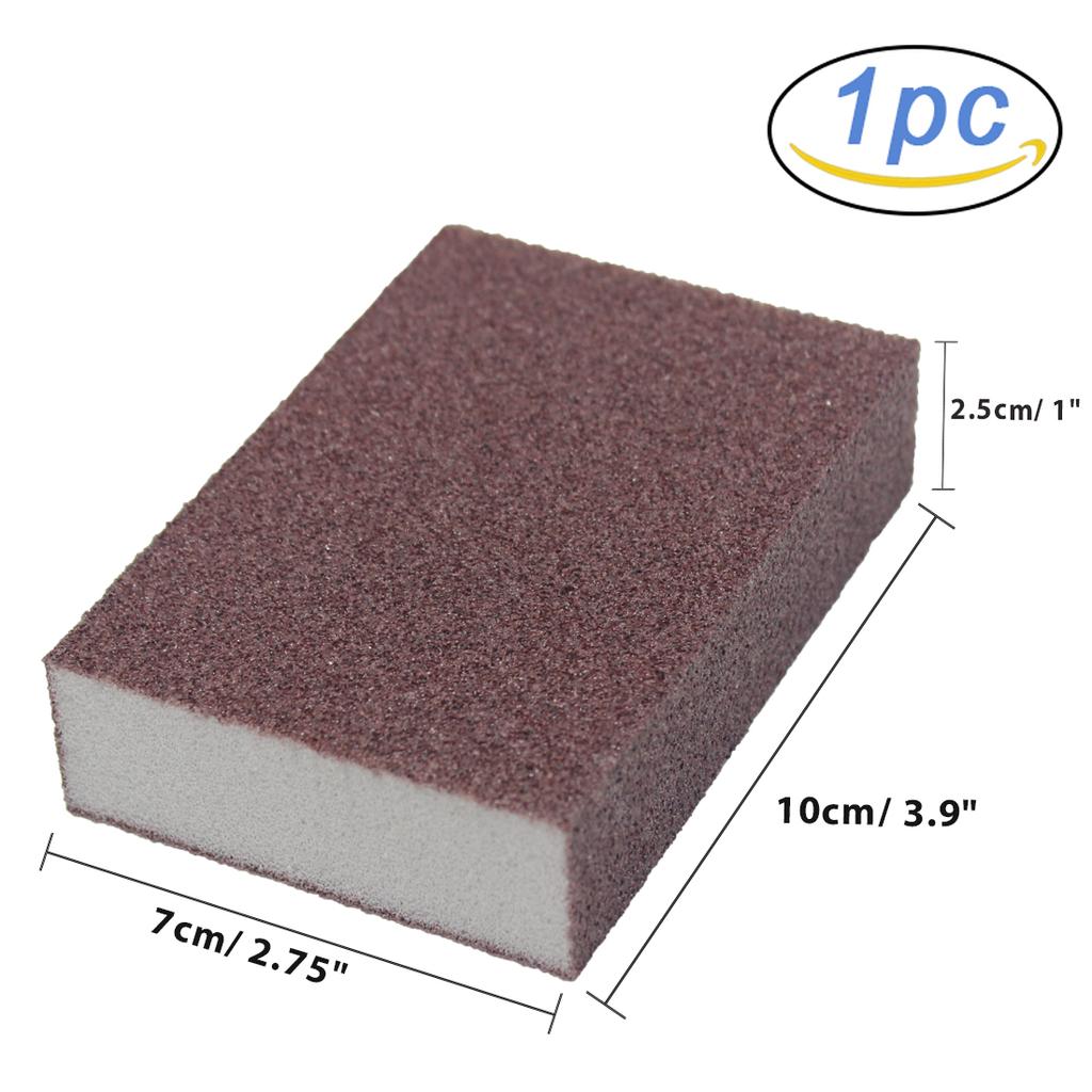 1Pc Magic Sponge Eraser Carborundum Removing Rust Cleaning Brush Descaling Clean Rub for Cooktop Pot Kitchen Sponge KTY