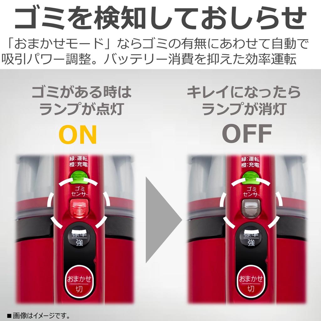 Беспроводной пылесос Toshiba, пылесос для дома, простой в уборке, Tourneo V, стандартный вес, легкий, VC-CL1700-R 1,8 кг