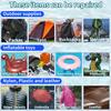 1 Roll Repair Patches Kit High Viscosity Waterproof Transparent TPU Tape Professional Repairing Self-Adhesive Patches for Inflatable Toy Swim