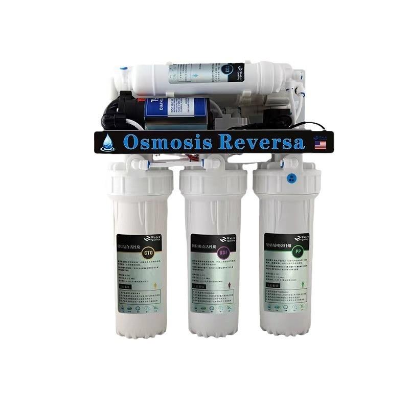 36 Вт Автоматический промывочный очиститель воды обратного осмоса Пятиуровневый фильтр для воды Бытовая кухонная машина для прямой питьевой чистой воды