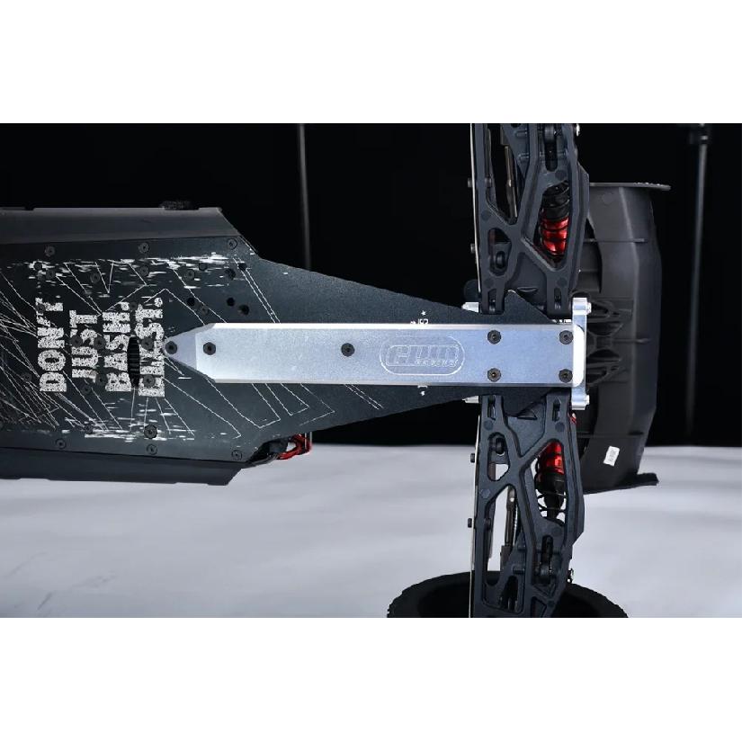GPM Alloy 7075 Chassis Skid Plate Brace 6mm MTV6330R For ARRMA 1/7 TALION EXB V6 RC Model Car Accessories