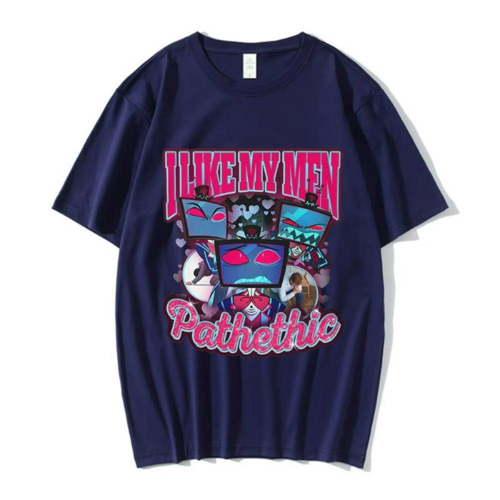 I Love My Men Pathethic Funny Meme Graphic Tshirts Men Clothing Fashion Hip Hop Short Sleeves T Shirts Cotton Casual Tshirt
