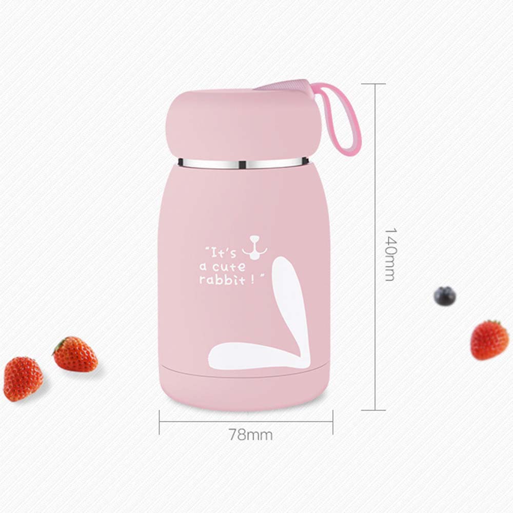 Traval Cartoon Coffee thermos Insulated Coffee Mug Vacuum Flask Thermos Cup Vacuum Water Bottle
