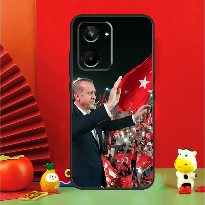 Президент Турции Реджеп Тайип Эрдоган Для Realme 15 Pro GT7 GT6 10 11 12 13 14 Pro Plus C67 C63 C61 C55 C51 C53 C35 C75 C65 Чехол