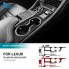 Для Lexus RC300 RC350 RC200T 2019 2020 2021 2022 2023 2024 2025 Наклейка на панель переключения передач центральной консоли из настоящей мягкой углеродной фибры