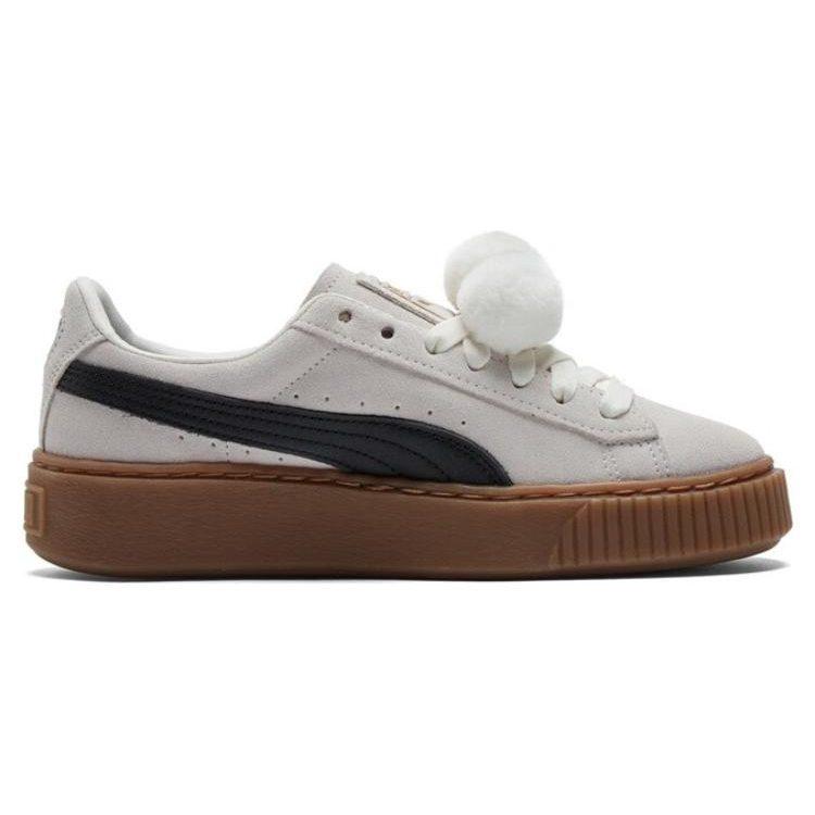 Puma Замшевая платформа 'Кремово-белый' Женская 391902-01