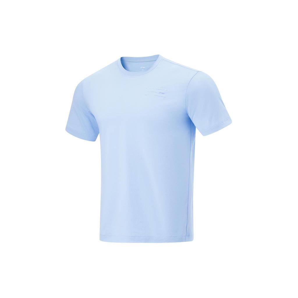 Мужская футболка Li Ning Fitness Series, цвет ледниковый синий, ATSU473-6