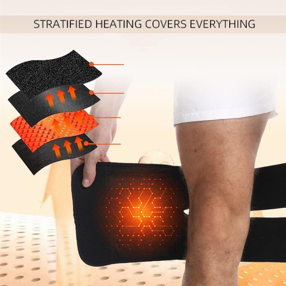 Knee Recovery Aid Electric Heating Knee Pad Knee Pain Relief Heating Knee Brace Knee Injury