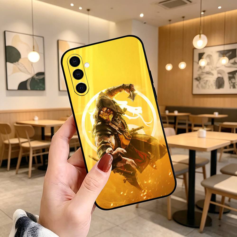 Game M-MortalS K-Kombat Phone Case For Samsung Galaxy A73,A72,A71,A70,A53,A52,A51,Others Soft Black Cover