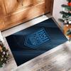 NSW Blues Crystal Velvet Carpet Soft Anti?Slip Floor Mat Comfortable Home Living Room Bedroom Decor Rug