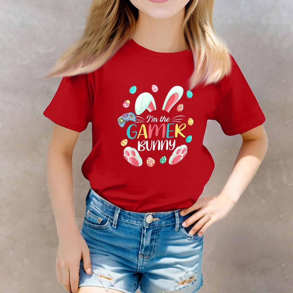 Футболки для малышей, девочек и мальчиков, детские футболки с короткими рукавами и принтом для мальчиков и девочек 1-12 лет