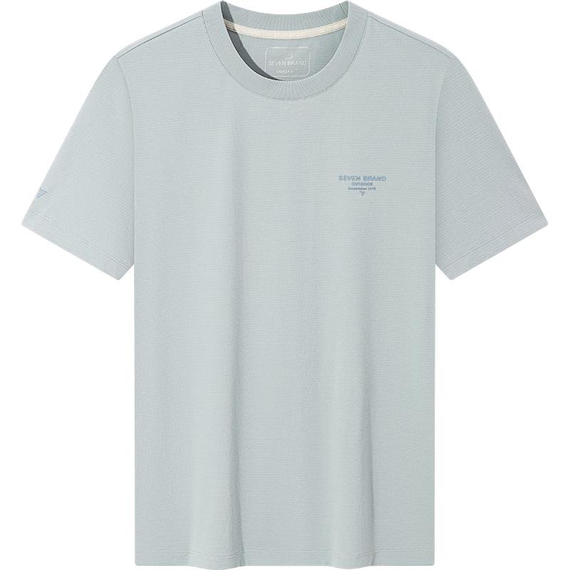 SEVEN Men's Cooling Anti-UV Short Sleeve T-Shirt