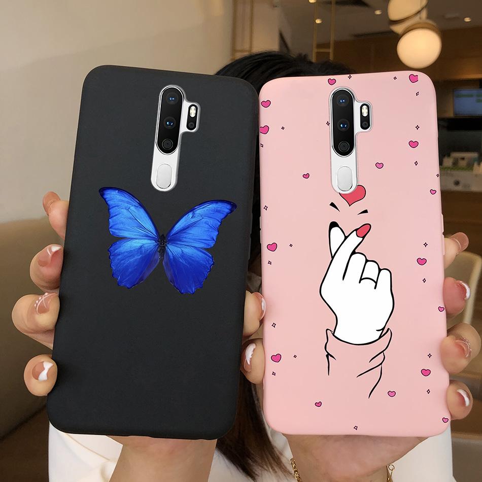 Чехол для OPPO A5 A9 2020 A11x Силиконовый Мягкий Чехол Для OPPOA5 OPPOA9 OPPO A 9 2020 Чехлы для Телефона Модный Милый Конфетный Расписной Fundas