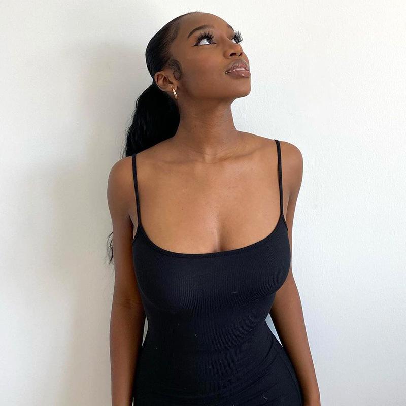 Summer Women's Slim Suspender Long Fishtail Skirt