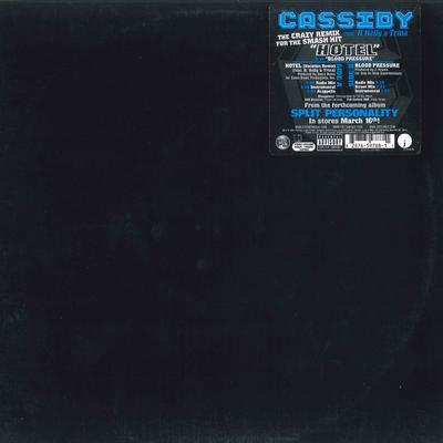 12-дюймовая пластинка CASSIDY - Hotel (Отпускной ремикс) 82876597881 J 2004 США Рэп и Хип-Хоп/R&B Б/у