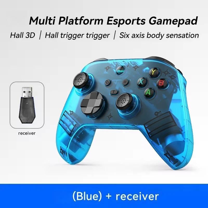 Беспроводной мобильный игровой контроллер, совместимый с Bluetooth, с датчиками Холла на триггерах и джойстике, поддерживающий Switch/ПК/Android/iOS