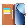 Чехол для телефона Realme C63 4G/C61 4G/Narzo N63 4G/C65s, Кошелек с рисунком розы из ПУ-кожи с 3 слотами для карт/Ремешком на запястье