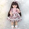 55cm Full Vinyl Baby Doll - Children's Day Gift, Reborn Companion & Bath Toy.