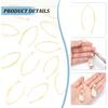 UNICRAFTALE 50Pcs Real 18K Gold Plated Earring Hooks V-Shape Ear Wires Metal Earring Hooks with Horizontal Loop Metal Ear Wires Drop Earring Hooks