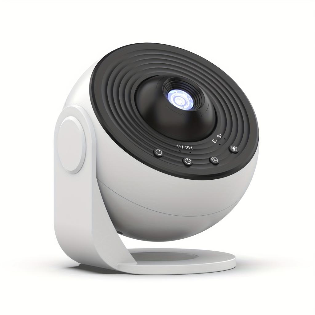 Новейшая версия дизайна The Globe Pro, которая проецирует большую площадь планетария. Светильник-проектор «Галактика» с 13 режимами звездного неба