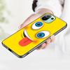 3D Funny Face Phone Case For Xiaomi Mi 11 Lite NE 11i 10T 11T Pro A2 A3 Lite POCO F3 M3 M4 C31 X3 Pro NFC GT Black Soft Cover