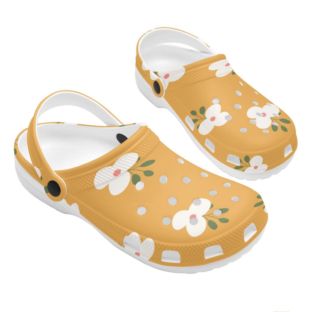 Cute Pattern EVA Clogs for Women Men Lightweight Breathable Slip On Casual Shoes Soft Sole Summer Sandals Lightweight Daily Wear