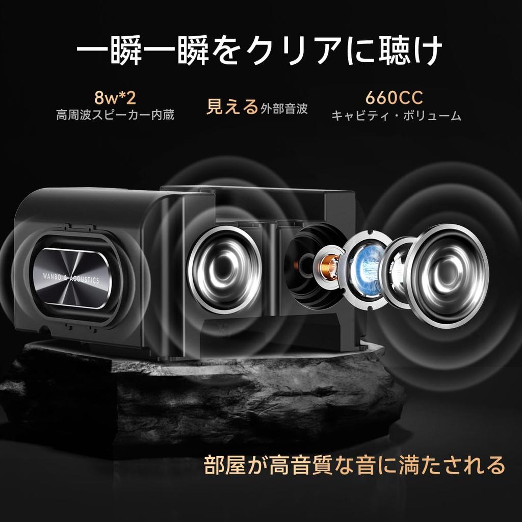 Wanbo Mozart 1 Pro Projector Equipped with Android TV 4K Home Use 900ANSI 16W Speaker Full HD Short Focus Apps Downloadable Auto Keystone Obstacle 5G