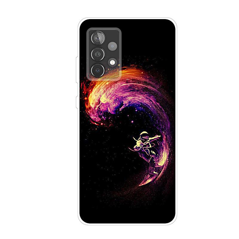 Для Samsung Galaxy A52 5G Чехол Мягкий силиконовый ТПУ Задняя крышка Для Samsung A52 5G 2021 Чехлы для телефона A52 A 52 5G A526B Coque Shell