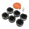 String Trimmer Parts Thread Spool For Black &Decker Spool Cover Spring For GL280
