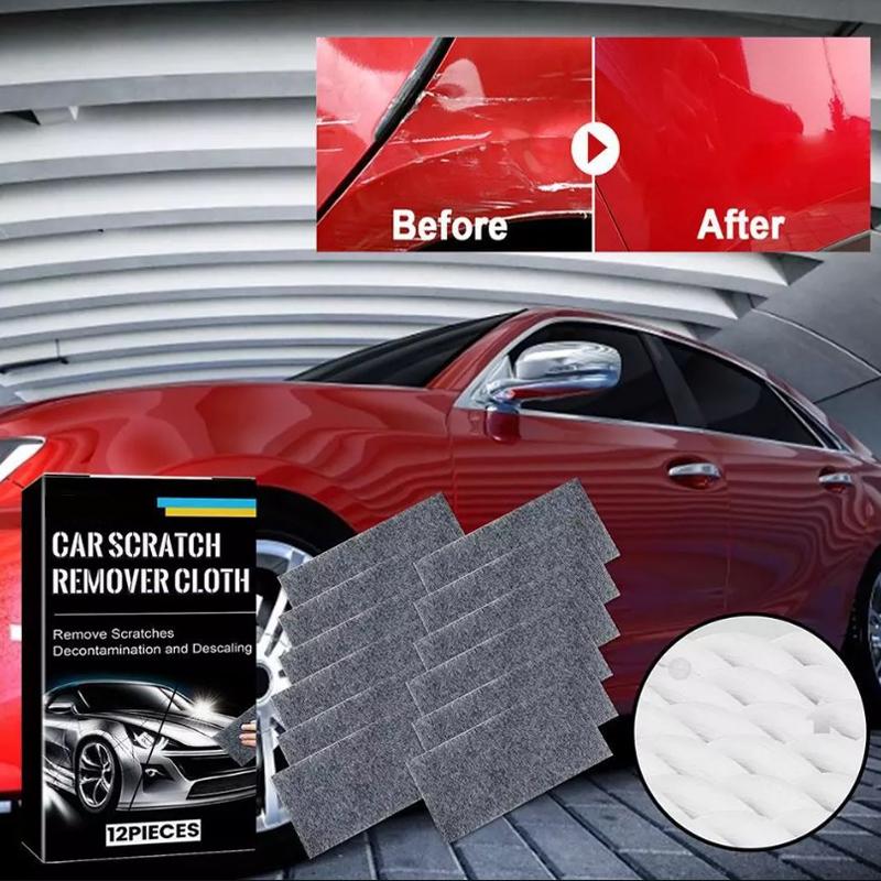 12X Nano Sparkle Car Clothes For Scratchs Nano Magic Scratch Remover Wipes