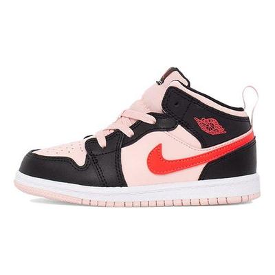 Кроссовки Air 1 Mid TD Black Pink Crimson Baby Atmography Infrared-23 640735-604