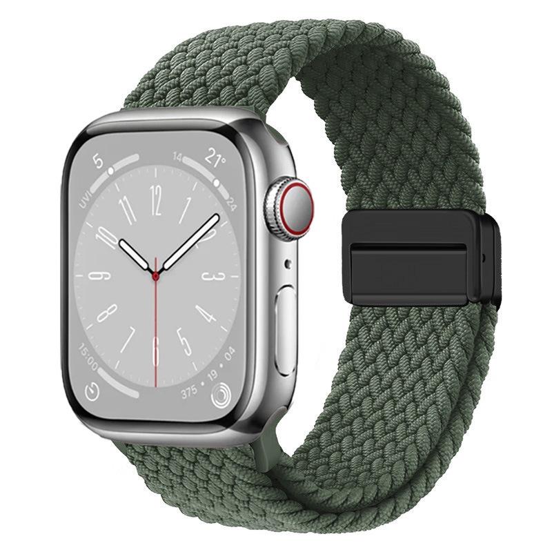 Нейлоновый ремешок для Apple Watch Series 5-10 с магнитной застежкой