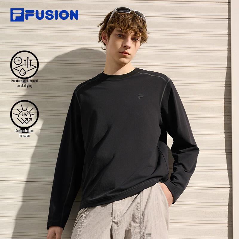 Fila Fusion Мужская спортивная футболка с длинным рукавом