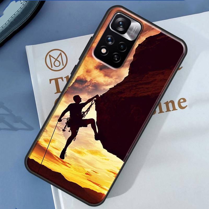 Чехол с рисунком горного альпинизма для Redmi 9 10 10A 10C 9A 9C 12C Чехол для Redmi Note 8 9 10 12 11 Pro 9S 10S 11S