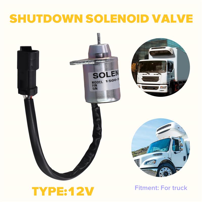 Fuel Shut Off Solenoid Valve Stop Solenoid Valve Stop Solenoid Valve For Yanmar 12V