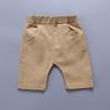 Summer Children's Two-Piece Set: Boys' Short Sleeve Shirt and Shorts