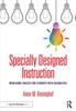 Книга Specially Designed Instruction : Increasing Success for Students with Disabilities