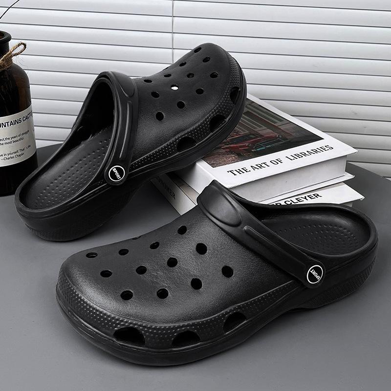Summer Men Clogs Slippers Men's Slides Beach Shoes Home Garden Shoes Outdoor Sandals