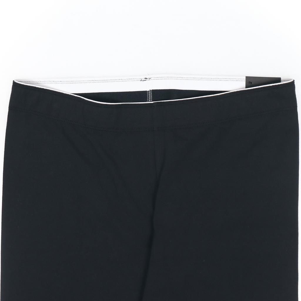 Nike Женские леггинсы для фитнеса из акульей кожи с высокой талией Club Logo, черные 815998-010