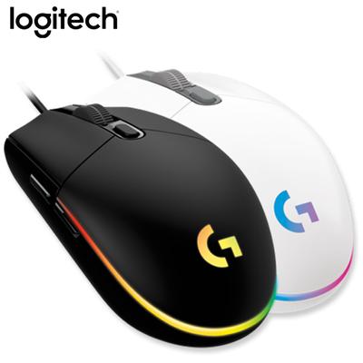 Мышь Logitech G102 Оригинальная IC PRODIGY/LIGHTSYNC G203 Игровая мышь Оптическая 8000DPI 16.8M Цветные светодиоды Настраиваемая 6 кнопок